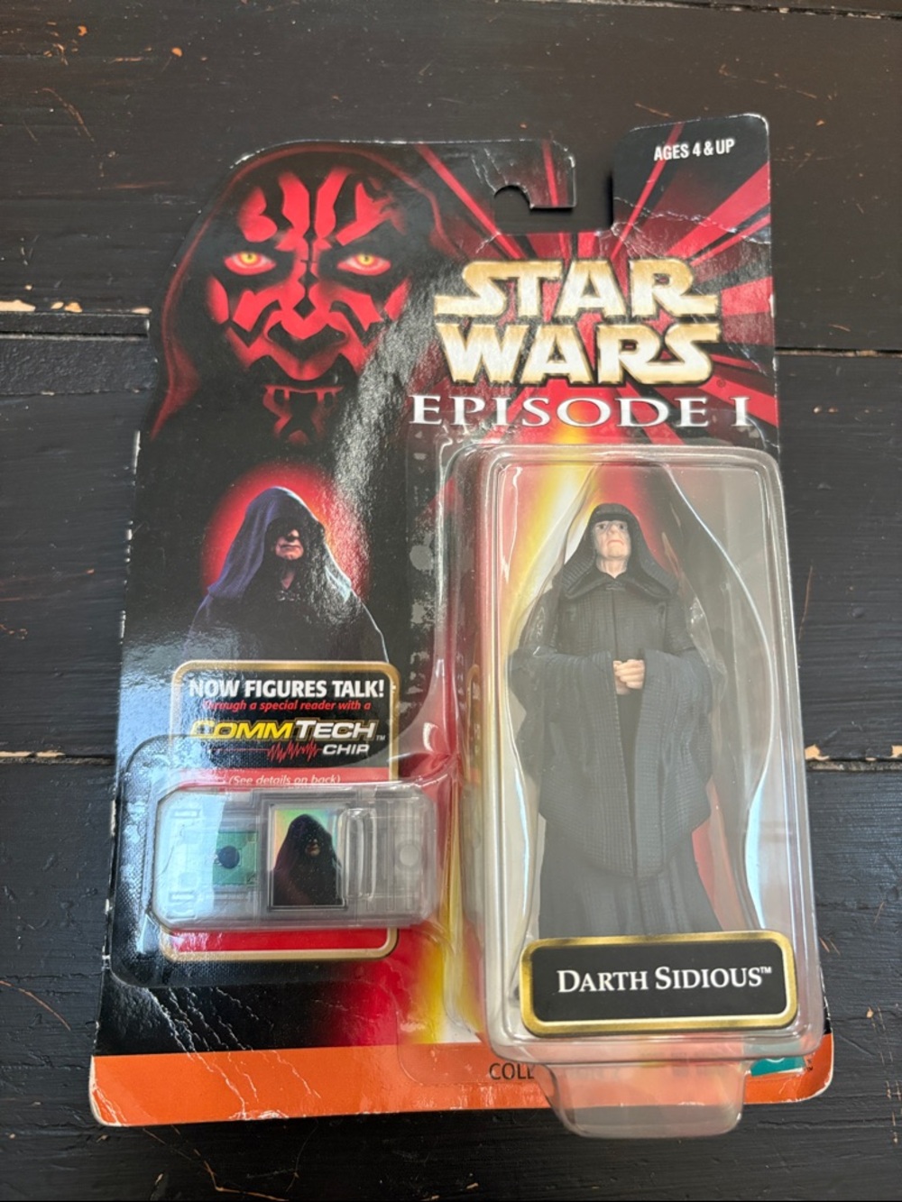 Star Wars Darth Sidious Action Figure - Black